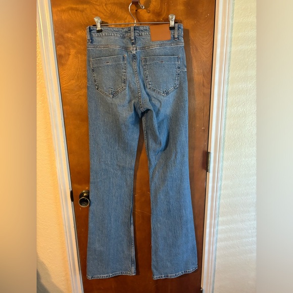 Zara LONG Wide Leg Jeans - Picture 2 of 5